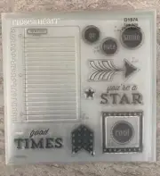 Close to My Heart Stamps Take Note D1574 Cricut compatible
