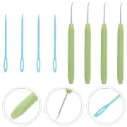 4 Sets Crochet Tools Kit Double Crochet Tapestry Sewing Loom Knitting Hook