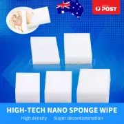 100PCS Magic Nano Sponge Eraser Home Kitchen Car Melamine Foam Cleaner 10x7x3cm