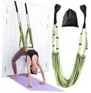Yoga Stretching Strap, Adjustable Height Leg Stretcher Waist Back Stretch Band