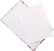 Healeved Nail Art Printing Plate Nail Stamping Plate Nail Plate Stamp Templates Nail Art Printing Template Spring Nail Plates Stamping Nail Stamps Plates Pink Stainless Steel