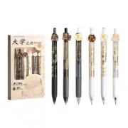 Black Pen Black Gel Pen Plastic Signature Pen Cute Gel Pen