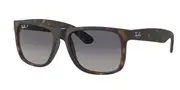 Ray-Ban RB4165F Justin Asian Fit Polarized 865/8S Men's Sunglasses Tortoiseshell Size 55