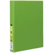 J.Burrows Insert Binder A4 2 D-Ring 25mm Green