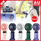 Mini Fan Portable Folding Desk Fan Hand-Held Cooler Cooling Usb Rechargeable ZQ