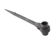 Professional Scaffold Dual Head Socket Podger Ratchet Spanner 17x19,18x24-50x55