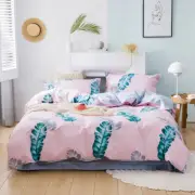 Simple Cotton Double Household Bedsheet Quilt Cover Thickening Sanding Bed Sheet