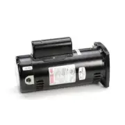 48Y Square Flange 2 or 1/3 HP Dual Speed Full Rated Pool and Spa Pump Motor,