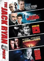 JACK RYAN MOVIE 5-PACK (5PC) / (BOX AC3 DOL DTS) NEW DVD
