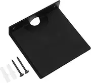 Kisangel Speaker Wall Mount Bracket Holder Versatile Design with Felt Pad for Bedside Living Room and Study Space Saving Dual Purpose Stand for Speakers