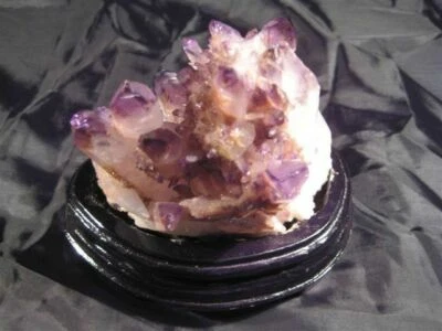 Amethyst Quartz Crystal Matrix Mineral Specimen N 3755