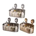 Shower Caddy Suction Cup No-Drilling Decor Shower Organizer Shelf Storage Rack