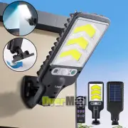 900000lm Solar Power 180 LED Lights PIR Motion Sensor Outdoor Security Lamp Wall