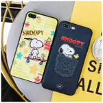 IPHONE6 7 8 PLUS IPHONEX XR XS XSMAX卡通SNOOPY手機殼 訪牛仔布史奴比蘋果手機殼