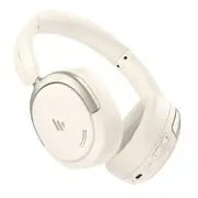 Edifier Atom Max Wireless Over-Ear Noise-Cancelling Headphones - White Hybrid [Atom Max White]