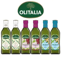 在飛比找momo購物網優惠-【Olitalia奧利塔】特級初榨橄欖油+葡萄籽油+玄米油(