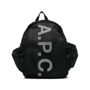 [A.p.c.] A. p.c. Logo-print Backpack ONE SIZE BLACK