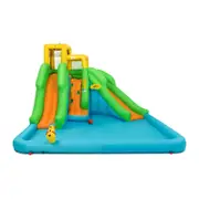 Costway Inflatable Water Park Bounce House Slides Splash Pool NO Blower