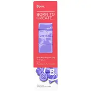 Born Oven Bake Polymer Clay Lilac 3 Pack