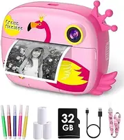 Kids Instant Camera for Toddlers Boys Girls Christmas Birthday Gifts 2.0 Inch Screen 12MP / 1080P HD Video Camera Baby Instant Print Digital Camera