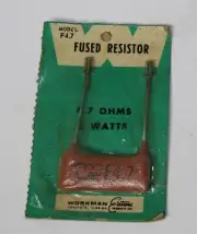WORKMAN F4.7 FUSED RESISTOR