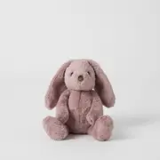 Jiggle & Giggle Mauve Bunny Soft Plush-Small