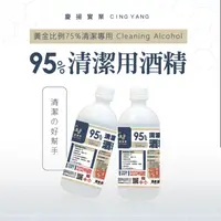 在飛比找iOPEN Mall優惠-【慶揚實業】95%清潔酒精 500ML 乙醇 屬一般清潔酒精