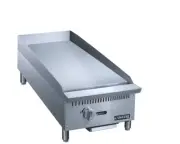 Dukers Appliance Co DCGMA12 12" Countertop Manual Gas Griddle, 1" Steel Plate...