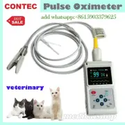 Color CONTEC CMS60D-VET Veterinary animal Pulse Oximeter for family or hospital
