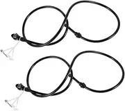 GOOHOCHY 2 Pack Bike Tire Inflation Kit Presta Adapter Extendable Air Pump for Car Bike Tires