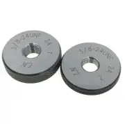 Thread Ring Gage 3/8-24 UNF 2A Thread Ring Gauge GO NOGO Inspection Gages