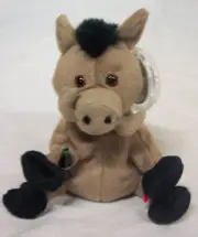 Coca-Cola COKE Italy LORS THE WILD BOAR 5" Bean Bag STUFFED ANIMAL Toy NEW