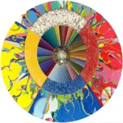 Custom Slipmat Slip Mat 4 Technics or any DJ Turntable Record Player ABSTRACT 20