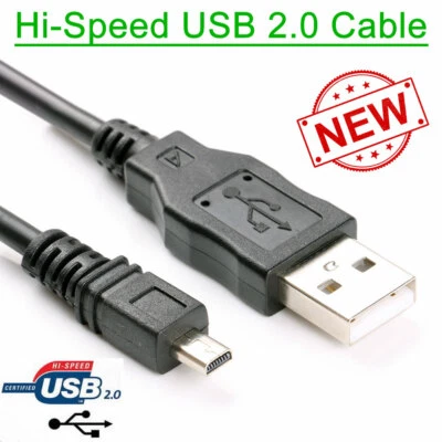USB Charging Data Cable Cord for Sony Camera DSC-W710 DSC-W730 DSC-W800 DSC-W810