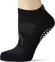 Breathable Lightweight Compression Sock for Pilates Unisex Adult, Black, Medium