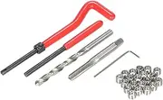 Daseeme 25pcs/Set M6 Thread Repa Tool Set Damaged Helicoil-Type Thread Master Repa Kit for Automotive Repas