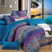Fabric Fantastic Tanya Super King Size Quilt/doona/duvet Cover Set