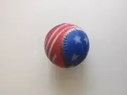 Hand Squeeze Ball Exercise Squeezable Stress Reliever Ball 2.5" Stars & Stripes