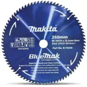 MAKITA 260mm 80T TCT Circular Saw Blade for Wood Cutting - Mitre Saws - BLUEMAK