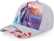 [Disney] Frozen 2 Cap Cap Girls Anna and Elsa (DE/NL/SE/PL, Numeric, 54, Light Pink), Pink
