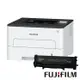 FUJIFILM ApeosPort Print 3410SD A4黑白雷射無線印表機＋CT203482 黑色高容量碳粉匣_廠商直送