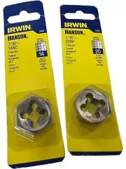 IRWIN Hanson 9439 & 9440, 7/16" - 14NC & 20NF Die **SALE**