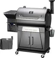 Z Grills Cruiser-700D4E Wood Pellet Smoker Grill with PID Controller