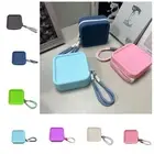 Coin Purse Silicone Cosmetic Bag Small Item Bag Data Cable Storage Bag
