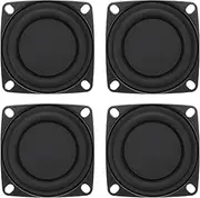uxcell 4 Pcs Passive Radiator 2 Inch Woofer Vibrating Membrane, Rubber Vibration Diaphragm Plate Subwoofer for Bass Speaker Replacement, DIY