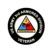 US Army 3rd Armored Division Spearhead Golf Ball Marker Gift + HAT CLIP