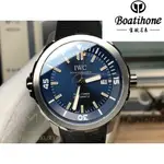 IWC _ AQUATIMER 自動 42MM V6 藍色錶盤男士自動手錶豪華腕錶