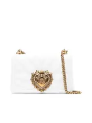 Dolce & Gabbana Devotion Medium Leather Handbag
