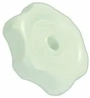 JR Products 20355 Window/Vent Knob Handle - 1/2", White
