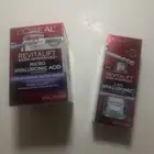 2 Pc Loreal Revitalift Hyaluronic Caffeine Brightening Eye Serum & Water Cream